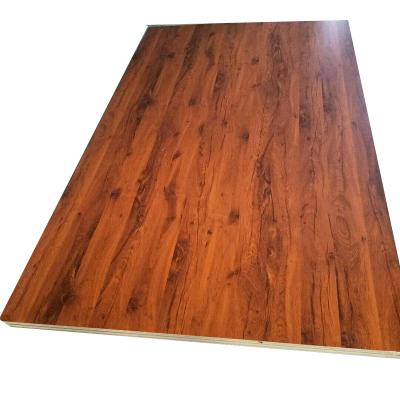 China Modern Plywood Cabinets E0 E118mm Wood Grain Melamine Plywood Melamine Laminate Plywood for sale