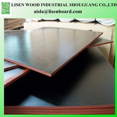 China Exterior construction film faced 18mm playwood / concrete gauge plywood / formwork plywood for sale