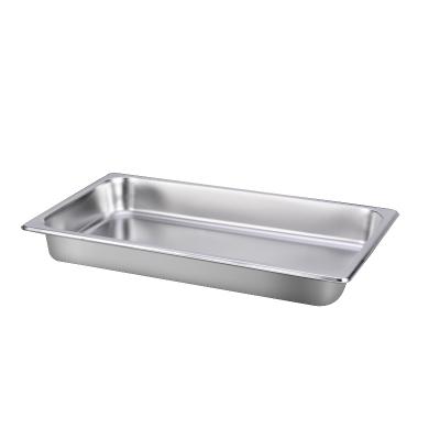 China Hotel Buffet Food Equipment Hotel Supplies Buffet Stove Dinner Basin Kitchen Accessories 1/1 Stainless Steel GN Pan for sale