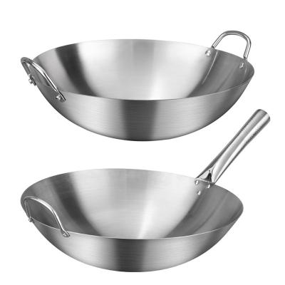 China Sustainable Stainless Steel Frying Pan For Induction Cooker for sale