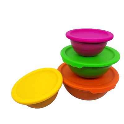 China Disposable Cool Storage Bowl Four Pieces Color Bowl Basin Bottom for sale