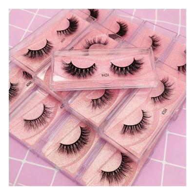 China Mink Wholesale Eyelash Lashes Custom Long Real Natural Design Lashes Box Eyelashes Mink for sale