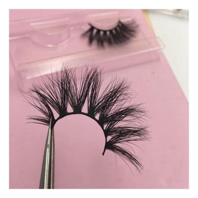 China Lancybeauty Long Natural Eyelashes With Custom Package Logo Black Lash Boxes Lashes Mink Natural for sale