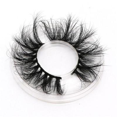 China Natural Long Eyelash Strips Mink Bulk Wholesale Lashes Custom Package Eyelashes Private Label for sale