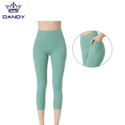 China High Quality Breathable Pocket Fitness Gaiters With High Waist Tummy Control Yoga Pants for sale