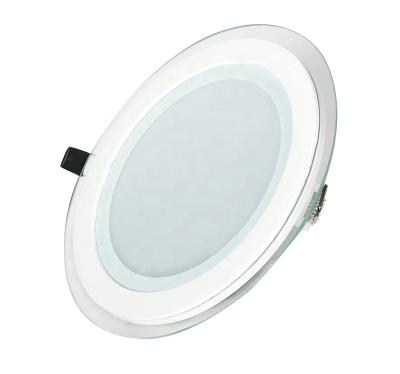 China Residential CE 2019 ROHS 3000k 6w 12w 110v led recessed glass ceiling shower panel light for sale