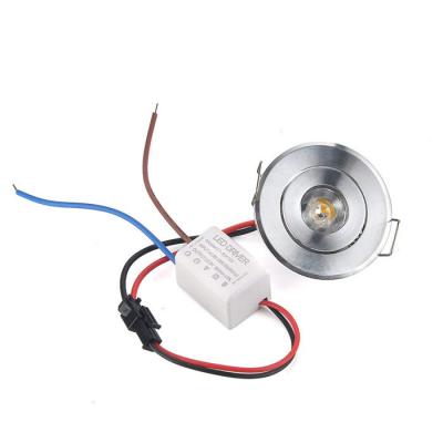 China 2019 Wholesale Desktop Diameter 52mm 12v 220v 3w Decorative Led Spot Light for sale