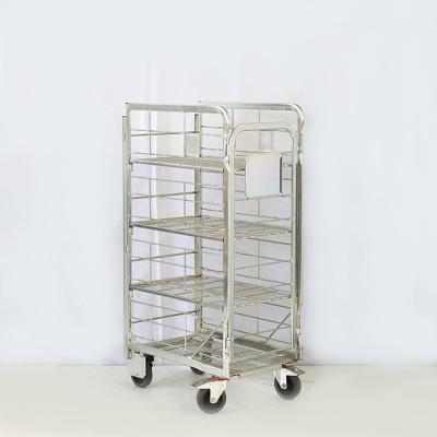 China 4-sided milk cart cage 660*430*1300 for sale