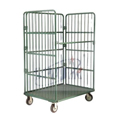 China Industrial Roll Pallet Cage Trolley Container for sale