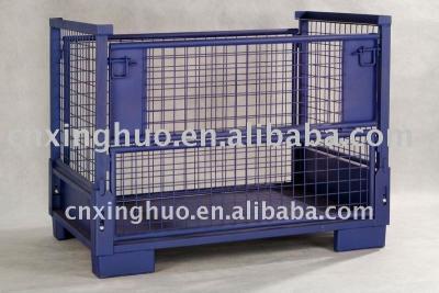 China Collapsible mesh stillage, foldable gitterbox, EUROBOX for sale