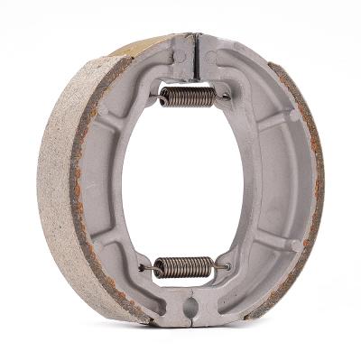 China Pure Aluminum Alloy Motorcycle Brake Shoe Motorcycle QJ125 Top Quality Brake Shoe for sale