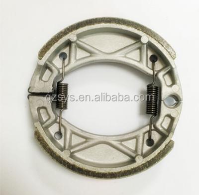 China Professional Semi-Metallic Supplier Non Asbestos Motorcycle Brake Shoe ZY125/motor cycle parts for sale