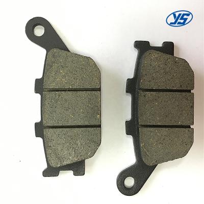 China Non-Asbestos Motorcycle Brake Pad Manufacturer Motorcycle Brake Disc Pad Directly For Honda Brake Pad Motorcycle For YBR for sale