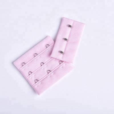 China Hot Selling Comfortable Polyester Bra Hook And Eye Band, Hook Back Bra Supplements With 4mm Big Hook for sale