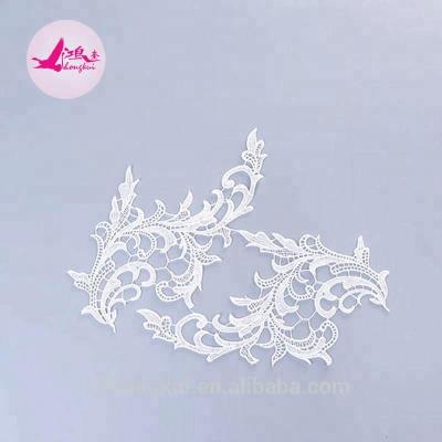 China China Embroidery Lace Fabric 100% Water Soluble Polyester Guipure Lace Trim for sale