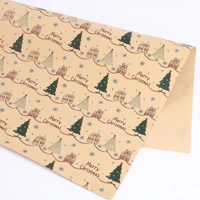 China Waterproof Birthday Gift Box Lattice Wrapping Paper Christmas Wrapping Paper for sale