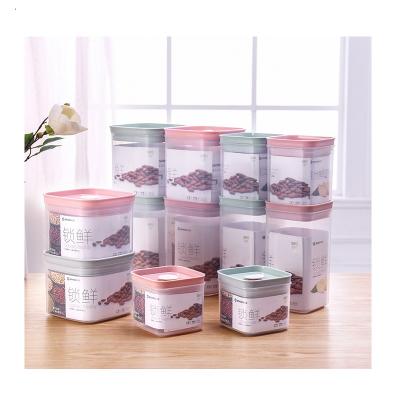 China Freshness preservation kitchen pp storage container fruit snack table dry storage box for sale