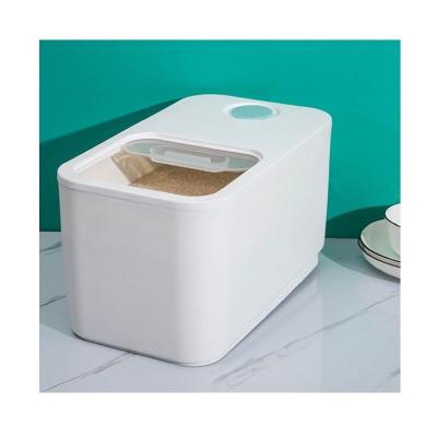 China Multi Purpose Airtight Plastic Food Dry Storage Bin Moisture Proof Sealed Multigrain Rice Storage Box Container for sale