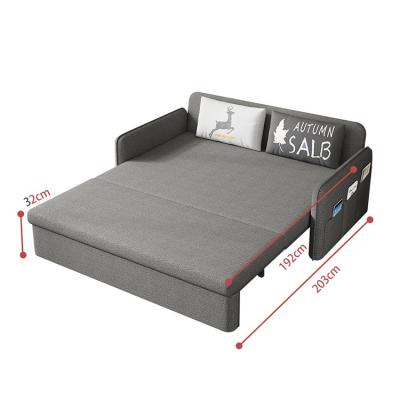 China Best Selling Adjustable Multifunctional Smart Sofas (Others) Bed Folding Portable Sofa Bed Living Room for sale