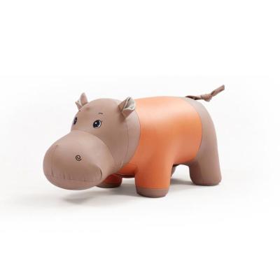 China Cute Manufacturer Hot Selling Ottoman Stool Hippopotamus Appearance Cartoon Imitation Shaped Stool for sale