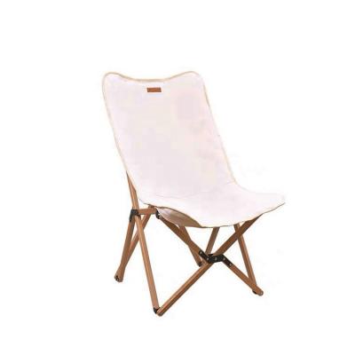 China Newest Style Promotional Hot Outdoor Furniture Portable Folding Beach Butterfly Chair Camping Moon Easy-carrying Chair for sale