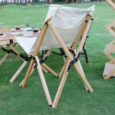 China Wholesale Custom Logo Adjustable Folding Lounge Deck Chair Easy-Carry Wooden Beach Chairs for sale