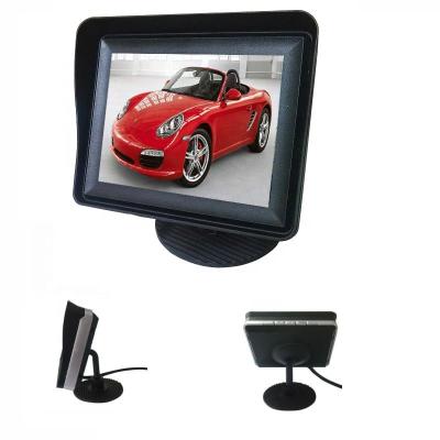 China LCD Remote Control Monitor For Cars 3.5 Inch TFT LCD Digital Monitor for sale