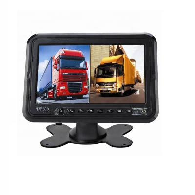 China Sunshade Removable High Resolution 5 Inch LCD Monitor With Sunshade And Car Removable TFT Monitor for sale