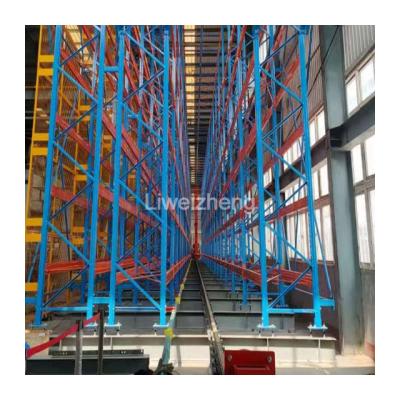 China High Density Corrosion Protection Industrial Automatic Warehouse Racking ASR System With Stacker Cranes For Pallets for sale