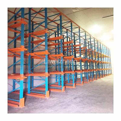 China Warehouse Storage Heavy Duty Corrosion Protection Industrial Shelving Rack Drive In Racking for sale