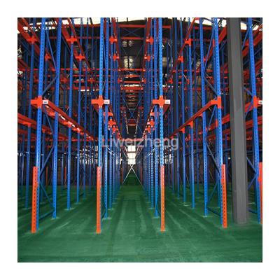 China Hot Sale Warehouse Corrosion Protection Racking System Industrial Drive In Pallet Racks System for sale