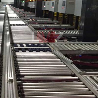 China Corrosion Protection / Convenience / Save Space Automated Conveyor System With Bins for sale