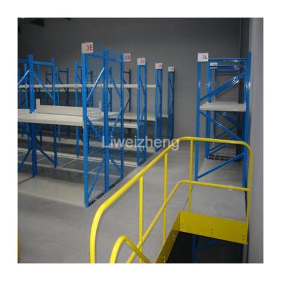 China Corrosion Protection Mezzanine Floors Multilevel Mezzanine Flooring Systems Warehouse Racking Supported Mezzanine for sale