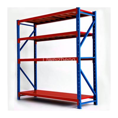 China Corrosion Protection Heavy Duty Steel 4 Tier Garage Storage Shelving Unit With Wire Decking for sale