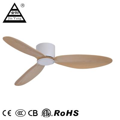 China Modern High Quality Air Conditioning Low Voltage 52 Inch Remote Control LED Ceiling Fan Light for sale