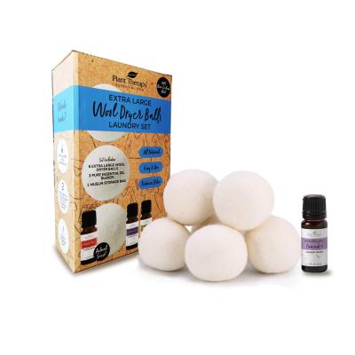 China Wholesale Premium Natural Laundry 100% Wool Felt Dryer Cleaning Balls for sale