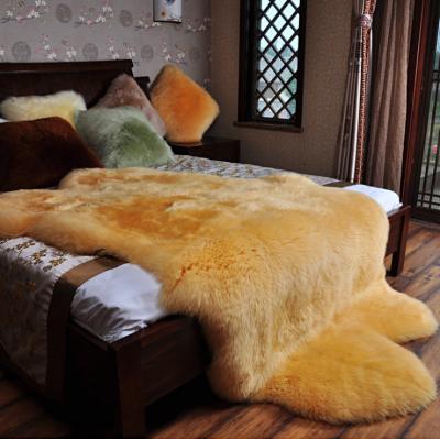 China White Floor Sofa Living Room Bedroom Area Rug Faux Sheepskin Fur Chair Anti-Slip Soft Couch Cover 2 x 3 Feet for sale