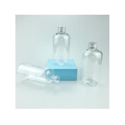 China China Suppliers 250ml Cosmetic Pure Dew Bottle With Aluminum Screw Lid For Cosmetic Packaging for sale