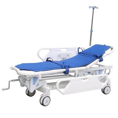 China Hospital Use Ambulance Stretcher Trolley Transfer Patient Bed for sale