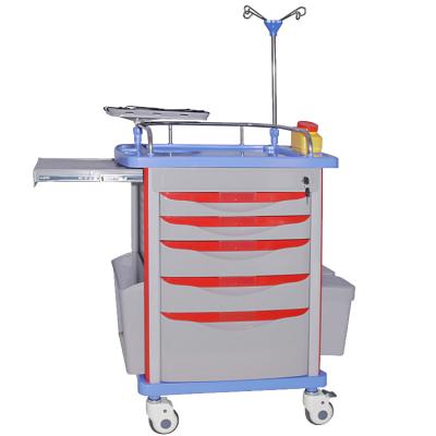 China Plastic Medical Instrument Trolley for Hospital and Clinic Medical Trolleys for sale