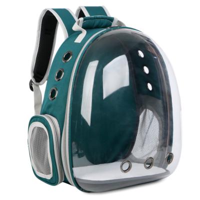 Cina Windproof Expandable Pet Dog Cat Space Capsule Carrier Transparent Viable High Quality Breathable Outdoor Travel Bubble Backpack in vendita