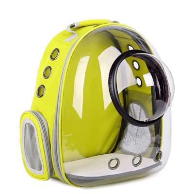 Китай New Styles Viable Pet Carrier Backpack With Space Capsule Bubble Pet Bag For Cat And Puppy Comfort Dog Carrier Cat Backpack продается