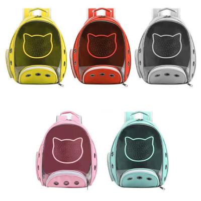 Cina Viable Wholesale Cheap Portable Pet Carrier Travel Breathable Plastic Cat Dog Backpack Soft-sided Bag in vendita