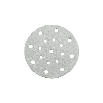 China Manufacturer 6inch 17holes Round Sandpaper Polishing Sanding Disc for Metal/Wood/Furniture/Putty etc. for orbital sander for sale