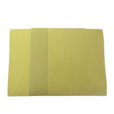 China Wholesale 230*280mm Block Gold Sandpaper Plastic Sandpaper Wood/Polishing Putty/Sheet etc. for polishing for sale