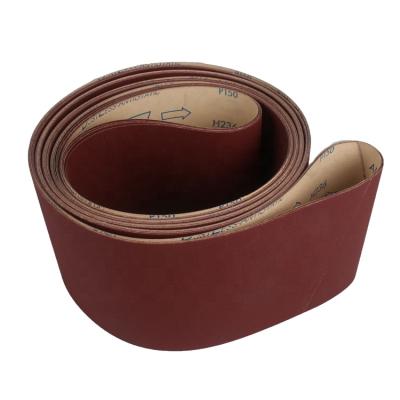 China The high quality abrasive polishing metal/wooden/furniture/putty etc. XWK Machines Aluminum Oxide Sanding Belt for Polishing Metal, Wood and Stainless Steel for sale