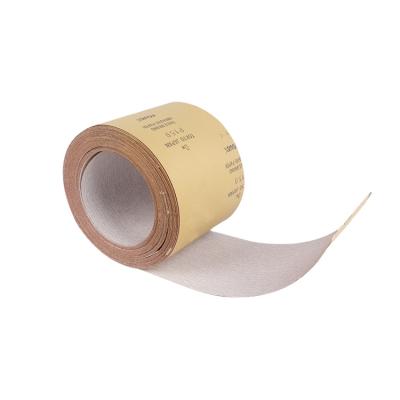 China Sell ​​Roll Grit Sandpaper Abrasive Sand Paper Polishing Sanding Roll Wood/Putty/Plastic Etc. 2021 good quality hot gold for sale