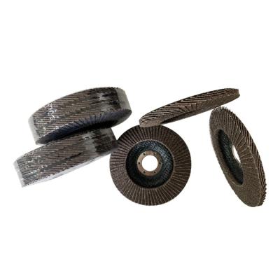 China Professional 100*16mm Aluminum Oxide Calcined Fin Disc Grinding Sanding Suppliers From China Metal Manufacture for sale