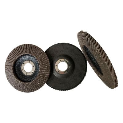 China 2021 Wholesale High Quality Metal Grinding Abrasive Calcined Aluminum Oxide Fin Polishing Disc for sale