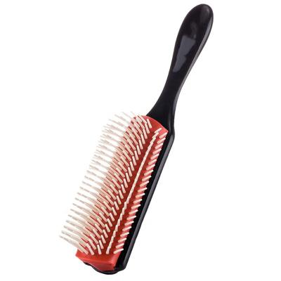 China 4g Wholesale Plastic Removable Hair Brush Beauty Salons Massage Comb Detangling Hair Dryer Brush for sale